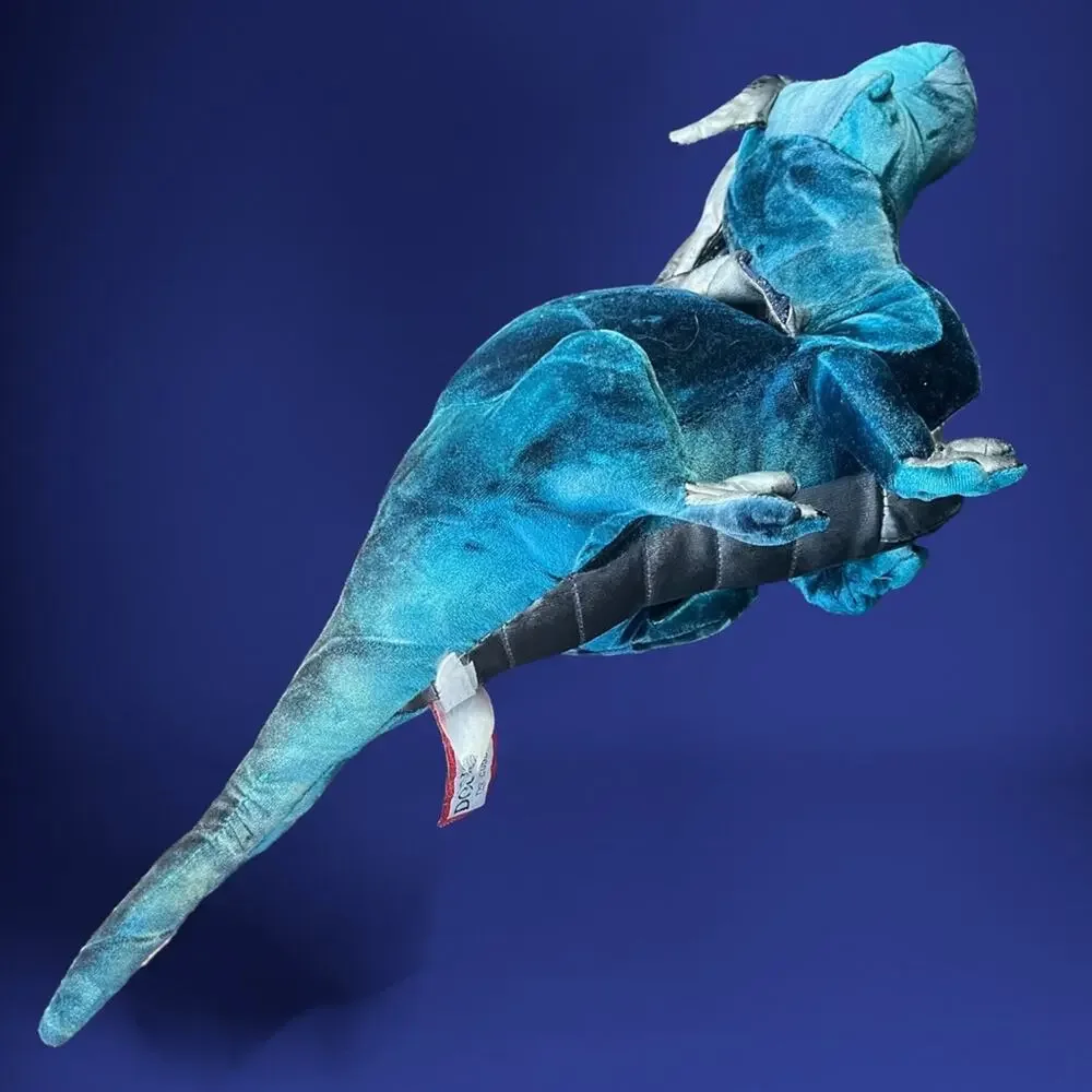 Douglas The Cuddle Toy JADE The Blue Dragon Metallic Plush 14” Fairy Imagination